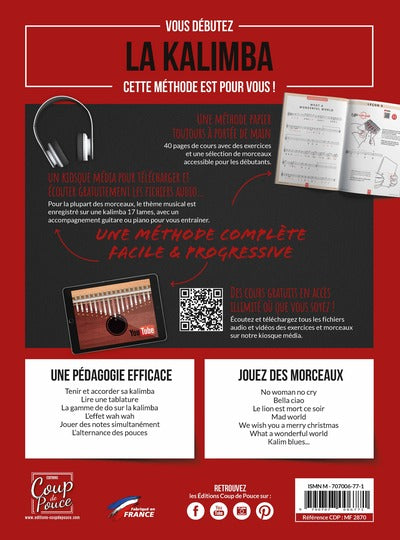 Méthode Coup de pouce Kalimba