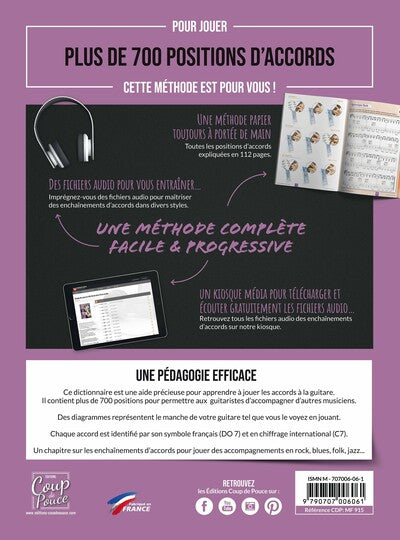 Dictionnaire d'accords guitare