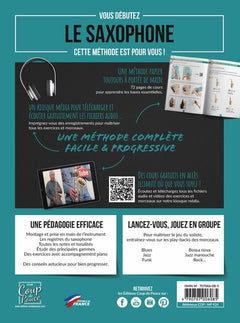 Méthode Coup de pouce saxophone - Spécial Alto