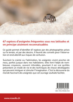 Araignées, guide de terrain