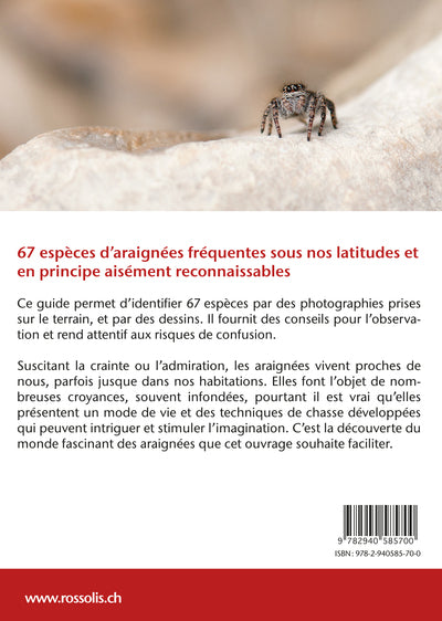 Araignées, guide de terrain