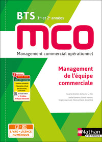 Management de l'équipe commerciale - BTS 1ère et 2ème années MCO