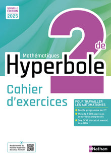 Hyperbole Mathématiques 2de - Cahier élève