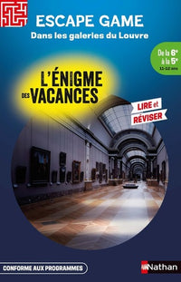 Escape Game de la 6ème à la 5ème - Dans les galeries du Louvre