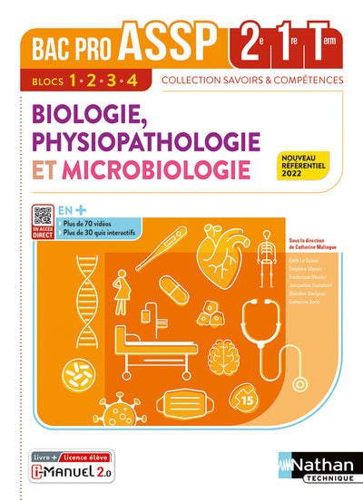Biologie, Physiopathologie et Microbiologie - 2de/1re/Tle Bac Pro ASSP