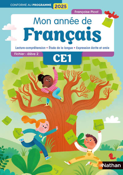 Mon année de français - CE1 - Fichier élève 2