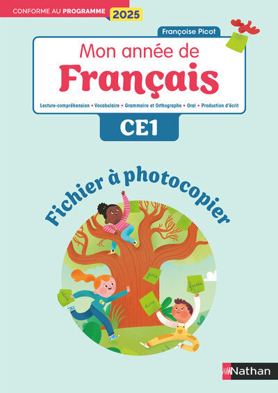 Mon année de francais - CE1 - Fichier à photocopier