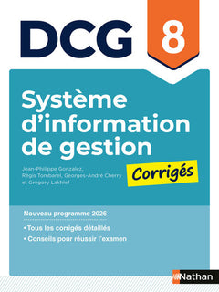 Système d'information de gestion - DCG - Epreuve 8 - Corrigés applications