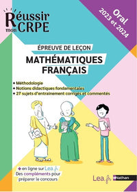 Réussir mon CRPE Français/Maths oraux