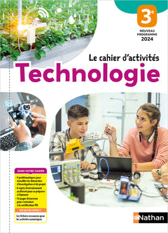 Technologie - Cahier d'activités 3ème - Ed. 2026