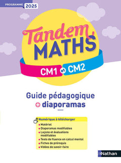 Tandem - Maths CM1 CM2 - Guide pédagogique - Programme 2025