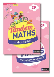 Tandem - Maths CP - Fichier de l'élève + Cahier de géométrie