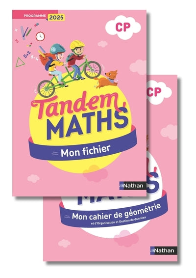 Tandem - Maths CP - Fichier de l'élève + Cahier de géométrie
