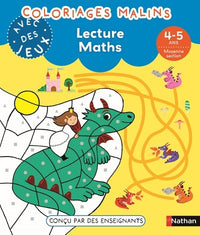 Coloriages malins - Lecture et Maths - Moyenne Section (MS)