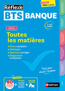 Toutes les matières BTS Banque