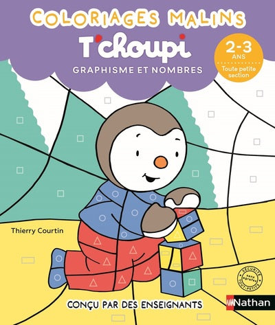 T'choupi coloriages malins 2-3 ans