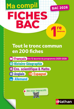 Ma compil fiches Bac 1re générale 2026