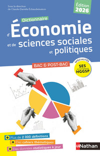 Dictionnaire d'économie et de sciences sociales et politiques - Edition 2026