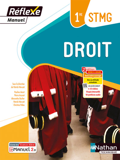 Droit 1re STMG (Manuel Réflexe)