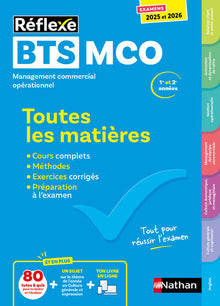 Toutes les matières - BTS MCO - Réflexe - Examens 2025-2026