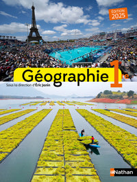 Géographie 1re - Manuel élève - 2025