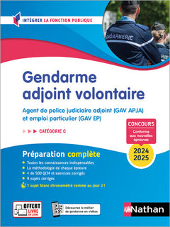 Gendarme adjoint volontaire 2024/2025