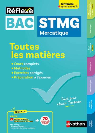 Toutes les matières Bac STMG - Spécialité Mercatique Tle + spécialités de 1re Réflexe N° 4