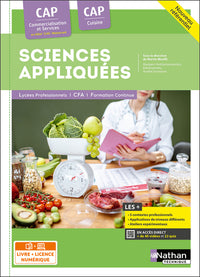 Sciences appliquées CAP Cuisine HCR 2024 Pochette élève