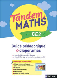 Tandem - Maths CE2 - Guide pédagogique + Diaporamas