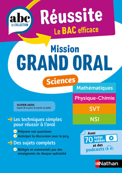 ABC Réussite - Mission Grand oral - Sciences