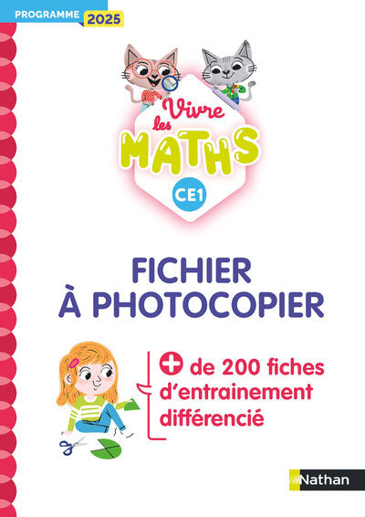 Vivre les maths - CE1 - Fichier à photocopier