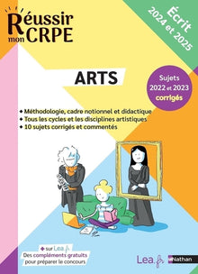 CRPE 2024-2025 Arts épreuve écrite d'application