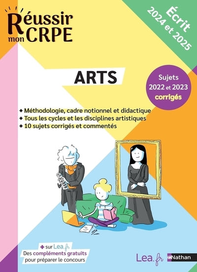 CRPE 2024-2025 Arts épreuve écrite d'application