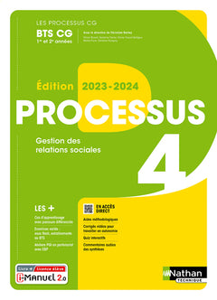 Processus 4 - BTS CG 1ère et 2ème années - Gestion des Relations Sociales