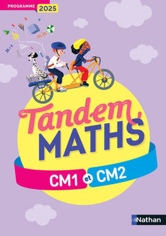 Tandem - Maths CM1 CM2 - Manuel - Programme 2025