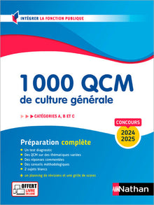 1 000 QCM de culture générale