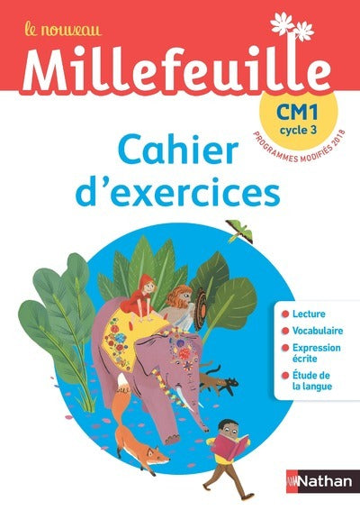 Le nouveau - Mille feuilles - CM1 - Cahier d'exercices