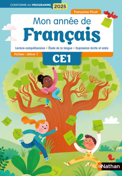 Mon année de français - CE1 - Fichier élève 1