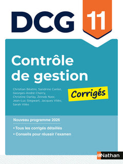 Contrôle de gestion - DCG - Épreuve 11 - Corrigés applications
