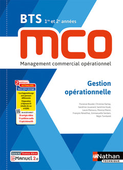 Gestion opérationnelle - BTS 1ère et 2ème années MCO