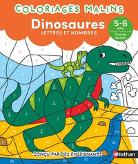 Coloriages malins - Lettres et nombres Grande Section