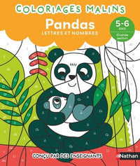 GS - Coloriages malins - Lettres et nombres Grande Section