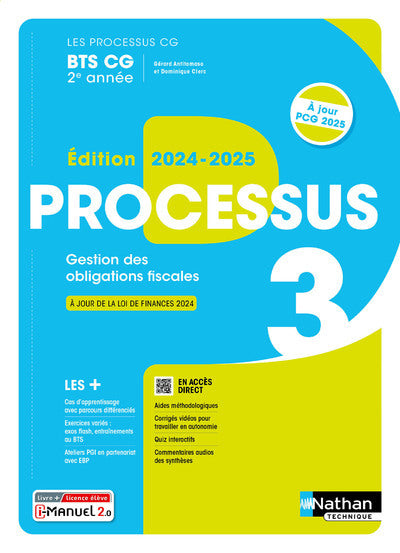 Processus 3 - BTS CG 2ème année