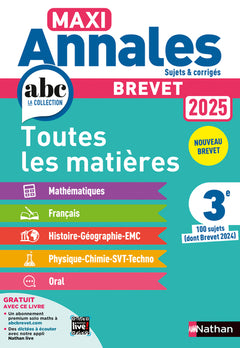 Maxi-Annales ABC du Brevet 2025