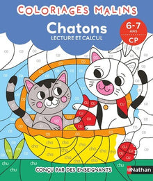 Coloriages malins - Lecture et calcul CP