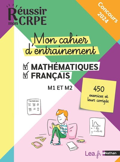 Réussir mon CRPE 2024 - Mon cahier d'entrainement