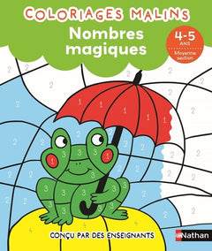 Coloriages magiques Maternelle - Moyenne Section de maternelle 4/5 ans