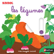 Mon imagier animé les légumes