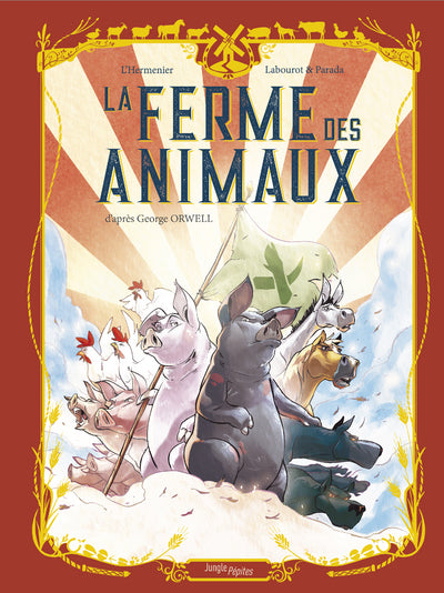 La ferme des animaux en bande dessinée