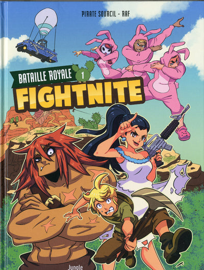 Fightnite Bataille royale - tome 1 Les campeurs